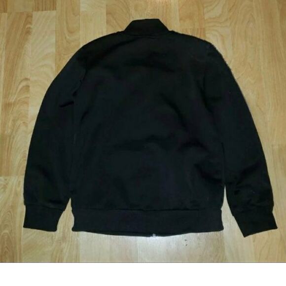 Umbro Boy's 6/7 Black Diamond Tape Track Soccer Jacket - Picture 2 of 4